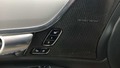 View of control buttons for electric seat adjustment