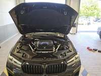 View of engine compartment