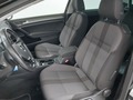 View of front seats