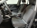 View of front seats