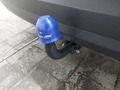 View of trailer tow-bar hitch