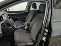 View of front seats