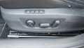 View of control buttons for electric seat adjustment
