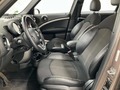 View of front seats