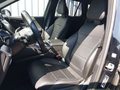 View of front seats