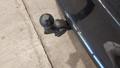 View of trailer tow-bar hitch