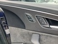 View of control buttons for electric seat adjustment