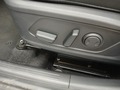View of control buttons for electric seat adjustment
