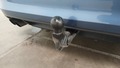 View of trailer tow-bar hitch