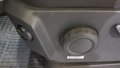 View of control buttons for electric seat adjustment