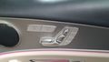 View of control buttons for electric seat adjustment