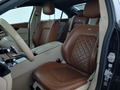 View of front seats