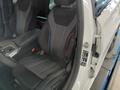 View of front seats