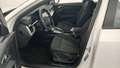 View of front seats
