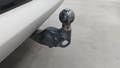 View of trailer tow-bar hitch