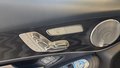View of control buttons for electric seat adjustment