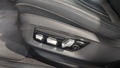 View of control buttons for electric seat adjustment
