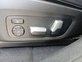 View of control buttons for electric seat adjustment