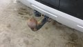 View of trailer tow-bar hitch