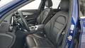 View of front seats