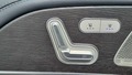 View of control buttons for electric seat adjustment