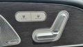 View of control buttons for electric seat adjustment