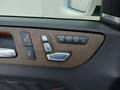 View of control buttons for electric seat adjustment