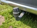 View of trailer tow-bar hitch