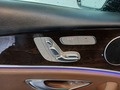 View of control buttons for electric seat adjustment