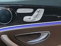View of control buttons for electric seat adjustment