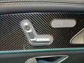 View of control buttons for electric rear seat adjustment
