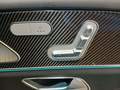 View of control buttons for electric rear seat adjustment