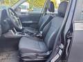 View of front seats