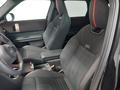 View of front seats