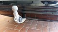 View of trailer tow-bar hitch