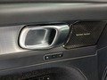 View of control buttons for electric seat adjustment