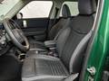 View of front seats