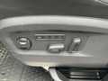 View of control buttons for electric seat adjustment