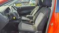 View of front seats