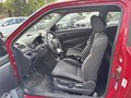 View of front seats