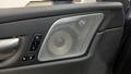 View of control buttons for electric seat adjustment