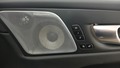 View of control buttons for electric seat adjustment