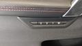 View of control buttons for electric seat adjustment
