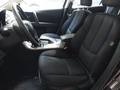 View of front seats
