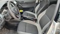 View of front seats