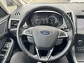 View of steering wheel