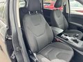 View of front seats