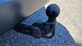 View of trailer tow-bar hitch