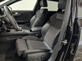 View of front seats