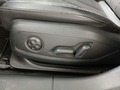 View of control buttons for electric seat adjustment
